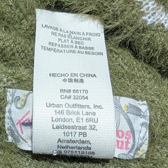 NEW Free People | Whisper Fairisle Cuff Beanie In Green - Picture 6 of 6